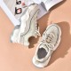 Casual Beige Sneakers for Women